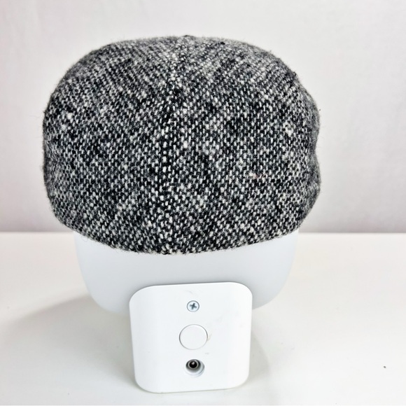 Goorin Brothers Wool Flat Cap Speckled Black and White Charcoal Tweed Size L - Picture 6 of 11